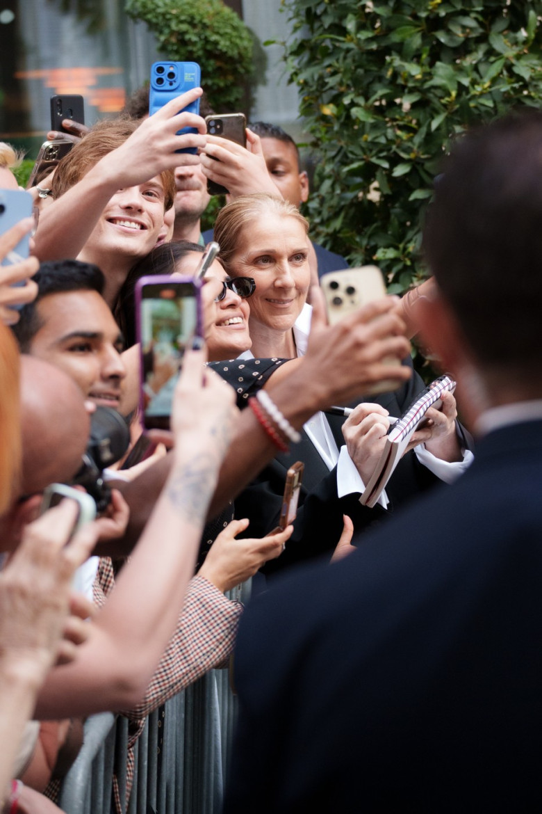 Celine Dion Leaving Her Hotel In Paris Before The Opening Ceremony Of The 2024 Olympics - 23 Jul 2024