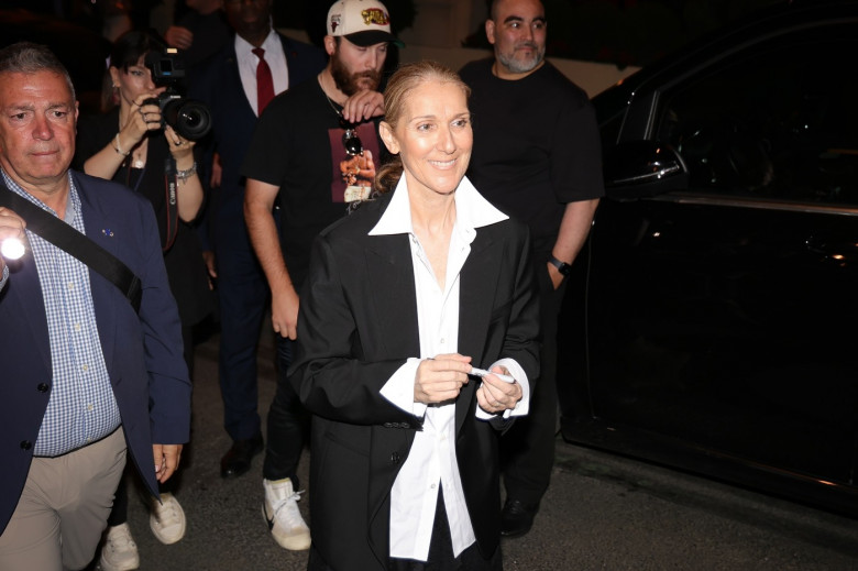 Celine Dion returns from Olympic rehearsals, emotionally greets fans in Paris!