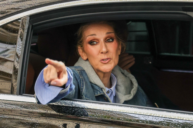 Celine Dion leaves her hotel to go to the opening ceremony of the Paris 2024 Olympic Games