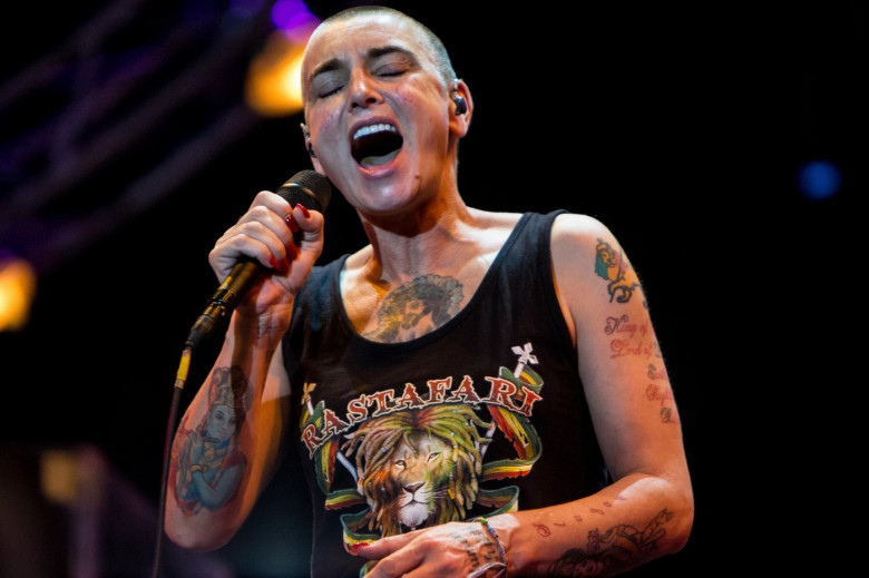 Lugano Switzerland. 11th July 2014. The Irish singer songwriter SINEAD O'CONNOR performs live at Piazza Della Riforma during the "Estival Jazz Lugano 2014" © Rodolfo Sassano/Alamy Live News