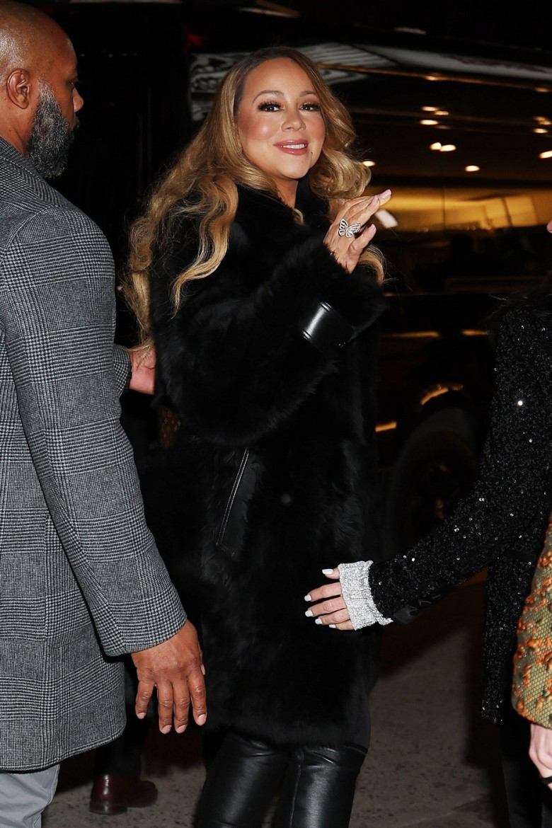 Mariah Carey exits 'Mea Culpa' premiere at Paris Theater in NYC