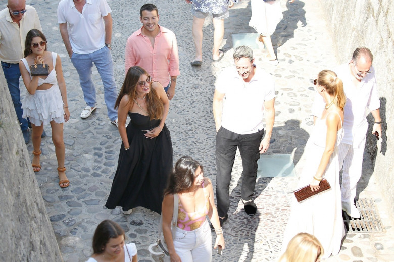 *EXCLUSIVE* Sofia Vergara and Justin Saliman enjoy a holiday with family and friends in the South of France