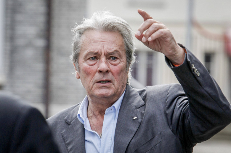 Paris, France, le 18 aout 2024 - Archive datant du 24 septembre 2010 du comedien francais Alain Delon qui est decede _ A