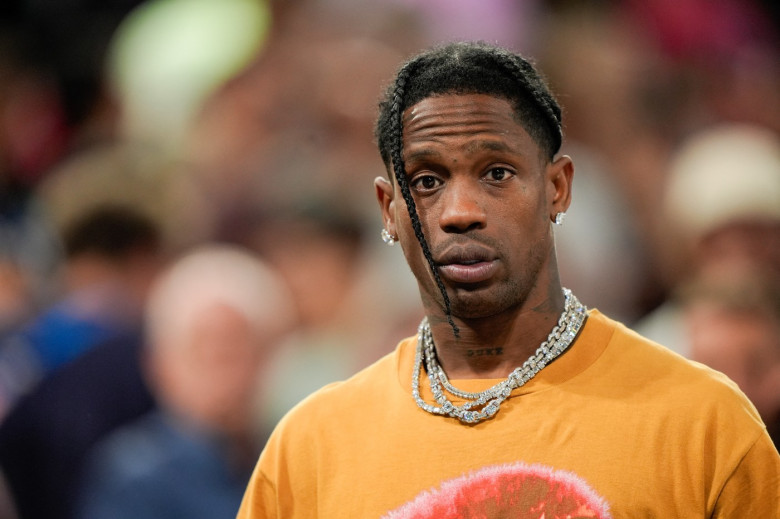 Paris 2024 - Travis Scott At Men's Basketball France v Germany