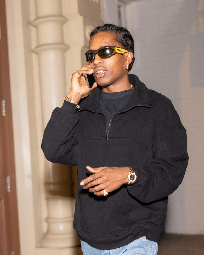 EXCLUSIVE: ASAP Rocky Spotted Taking A Stroll In New York - 24 May 2024