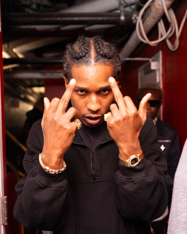 EXCLUSIVE: ASAP Rocky Spotted Taking A Stroll In New York - 24 May 2024