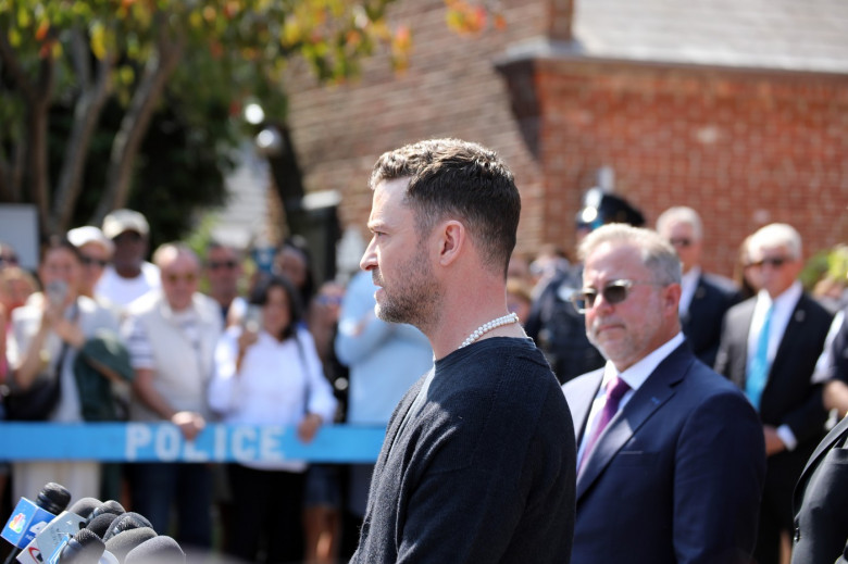 Justin Timberlake In Sag Harbor for his Drunk Driving Sentence, New York, USA - 13 Sep 2024