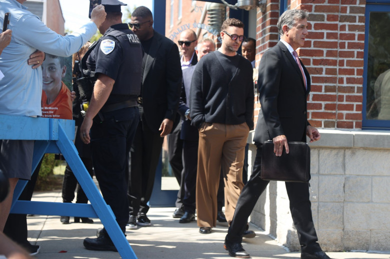 Justin Timberlake's Court Hearing In Sag Harbour