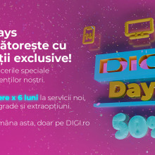 „DIGI Days” celebrează loialitatea clienților cu o nouă săptămână de promoții exclusive