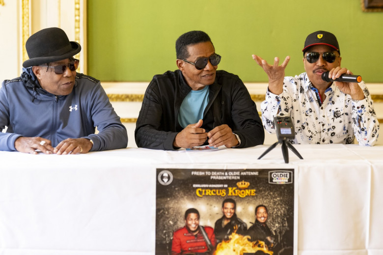 Press conference The Jacksons