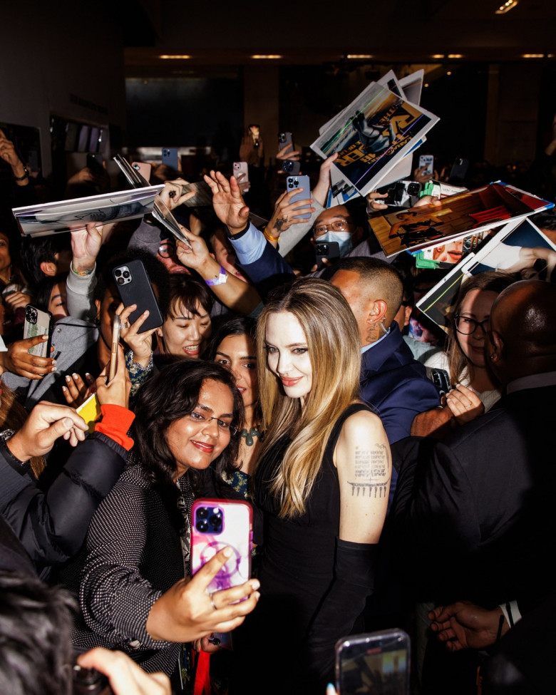 TIFF - Angelina Jolie At Without Blood Premiere