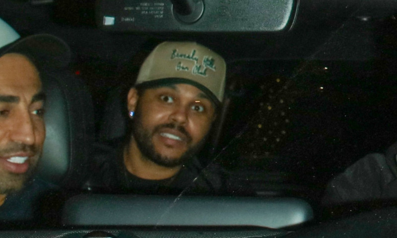 *EXCLUSIVE* The Weeknd and girlfriend Simi Khadra grab dinner in Beverly Hills!