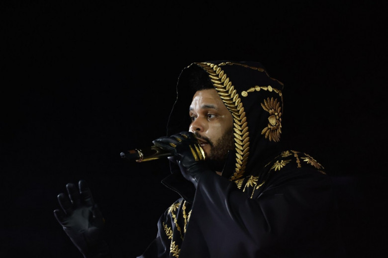 SO PAULO, BRAZIL - SEPTEMBER, 07. : Abel The Weeknd" Tesfaye performs exclusive show in So Paulo at Morumbis stadium. September, 07, 2024. in So Paulo, Brazil Credit: Adriana Spaca/Alamy Live News