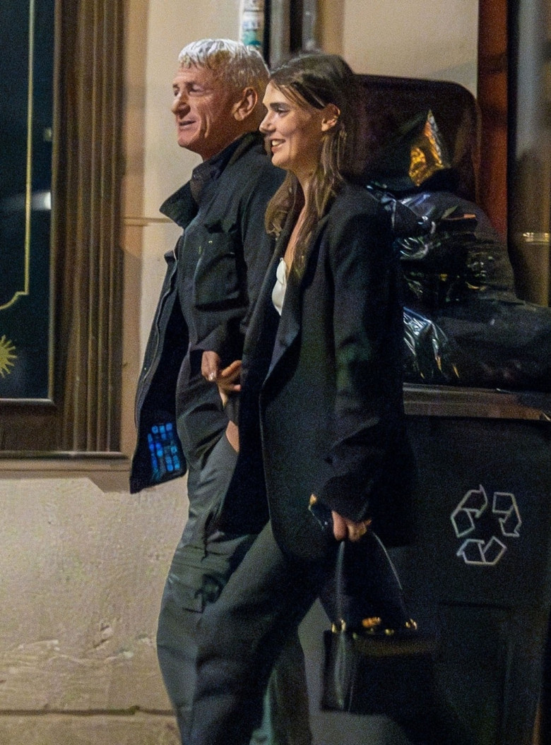 *PREMIUM-EXCLUSIVE* *MUST CALL FOR PRICING* The American actor and film director Sean Penn packs on the PDA with a new, younger looking girlfriend believed to be the actress Valeria Nicov seen during a night out in Madrid, Spain. *PICTURES TAKEN ON THE 04