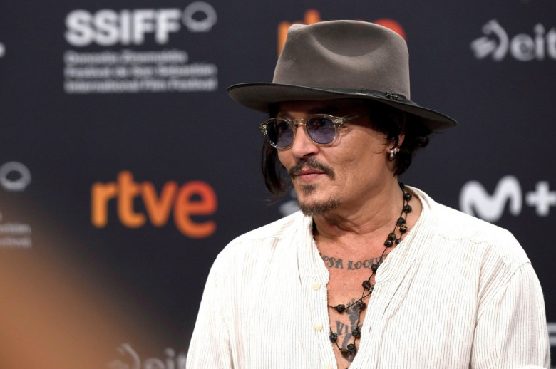 Johnny Depp bei der Pressekonferenz zum Kinofilm 'Modi - Three Days on the Wings of Madness' auf dem 72. Internationalen Filmfestival San Sebastian / Festival Internacional de Cine de San Sebastin im Kursaal. San Sebastian, 24.09.2024