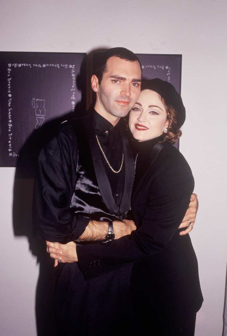 MADONNA AND HER BROTHER CHRISTOPHER CICCONE