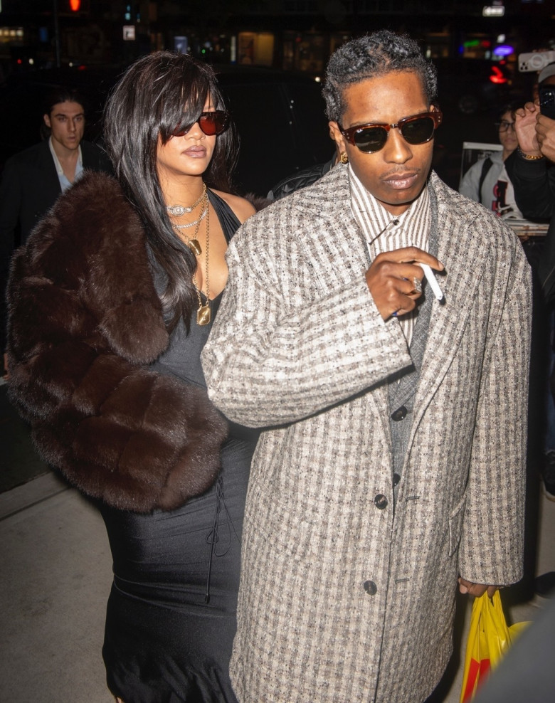 Rihanna and ASAP Rocky celebrate his 36th birthday in NYC