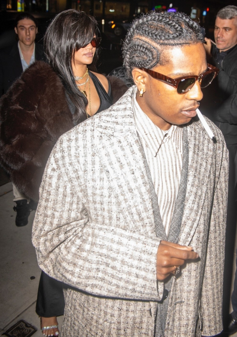 Rihanna and ASAP Rocky celebrate his 36th birthday in NYC