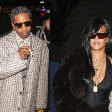 Rihanna si ASAP Rocky au iesit la o cina romantica in New York de ziua rapperului