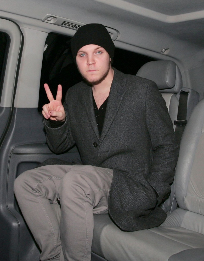 Lisa Marie Presley and Benjamin Presley Keough at Mr. Chow restaurant, London, Britain - 09 Jan 2012