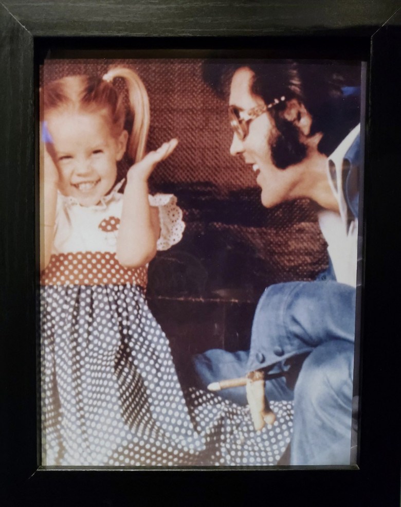 Elvis Presley home and grave site at his Graceland location in Memphis