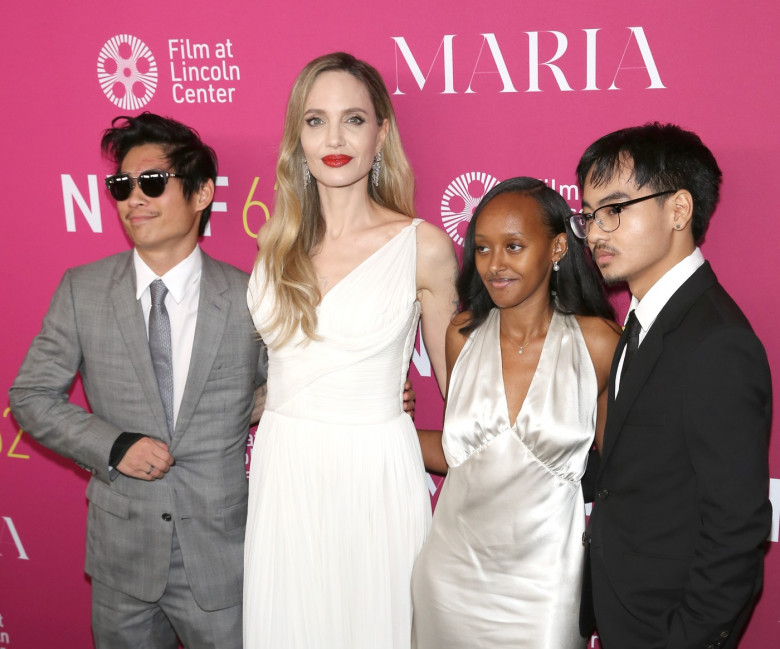 The Cast arrives 62nd New York Film Festival Premiere of "MARIA" starring Angelina Jolie in New York - 29 Sep 2024