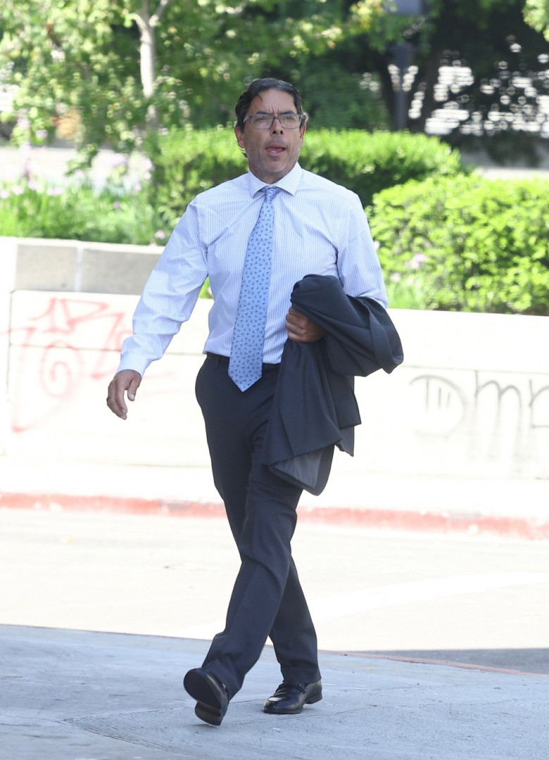 Mark Chavez spotted leaving court after pleading guilty in Matthew Perry’s deat