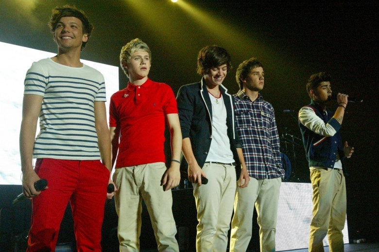 One Direction at Brisbane concert in 2012 **FILE PHOTOS**