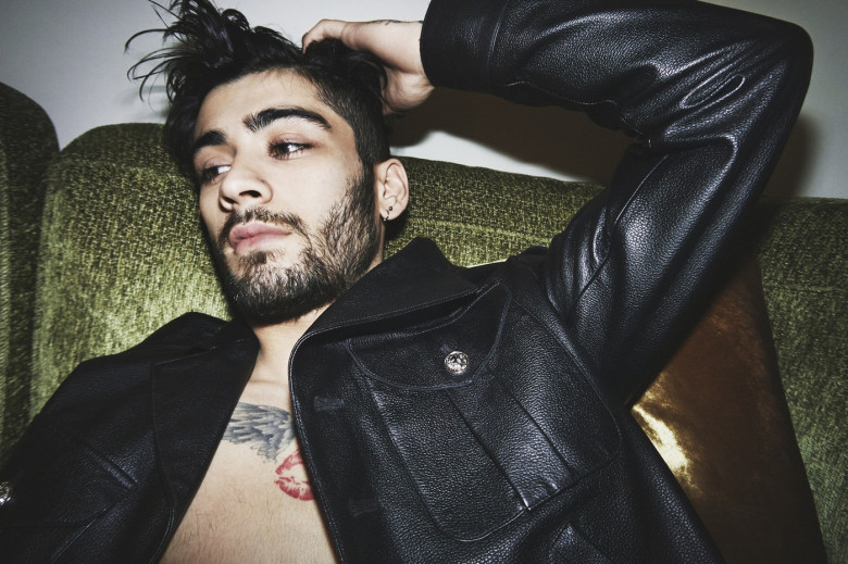 Gigi Hadid photographs Zayn Malik for Versace campaign