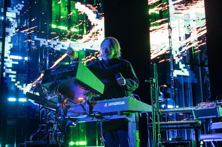 Thom Yorke at the Sidney Myer Music Bowl, Melbourne., Sidney Myer Music Bowl, Melbourne, Victoria, Australia - 29 Oct 2024