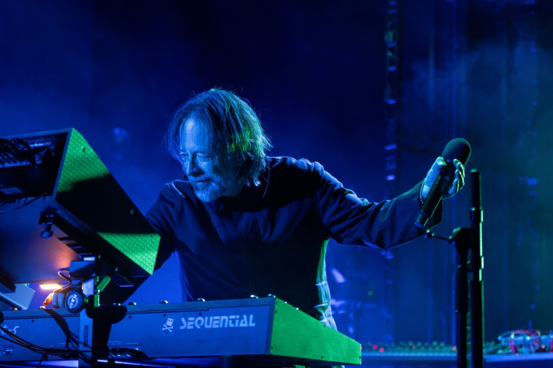 Thom Yorke at the Sidney Myer Music Bowl, Melbourne., Sidney Myer Music Bowl, Melbourne, Victoria, Australia - 29 Oct 2024