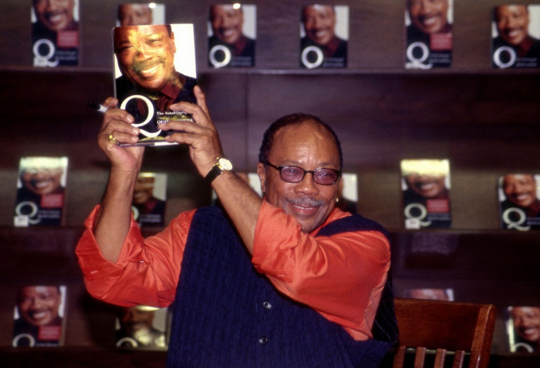 Quincy Jones at book signing event, West Hollywood, CA