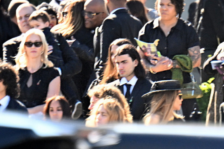 ** PREMIUM EXCLUSIVE **Motown legend Tito Jackson was laid to rest in LA with members of the famous family coming together to celebrate his life.