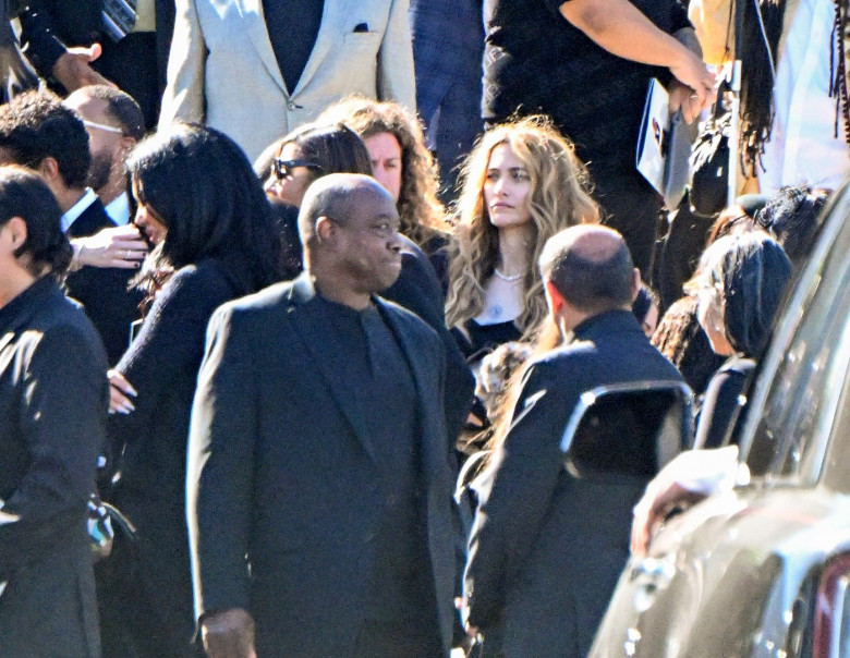 ** PREMIUM EXCLUSIVE **Motown legend Tito Jackson was laid to rest in LA with members of the famous family coming together to celebrate his life.