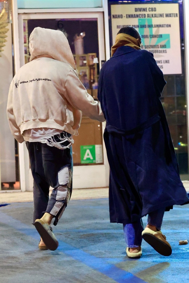 *EXCLUSIVE* Selena Gomez and boyfriend Benny Blanco keep a low profile as they exit dinner in West Hollywood