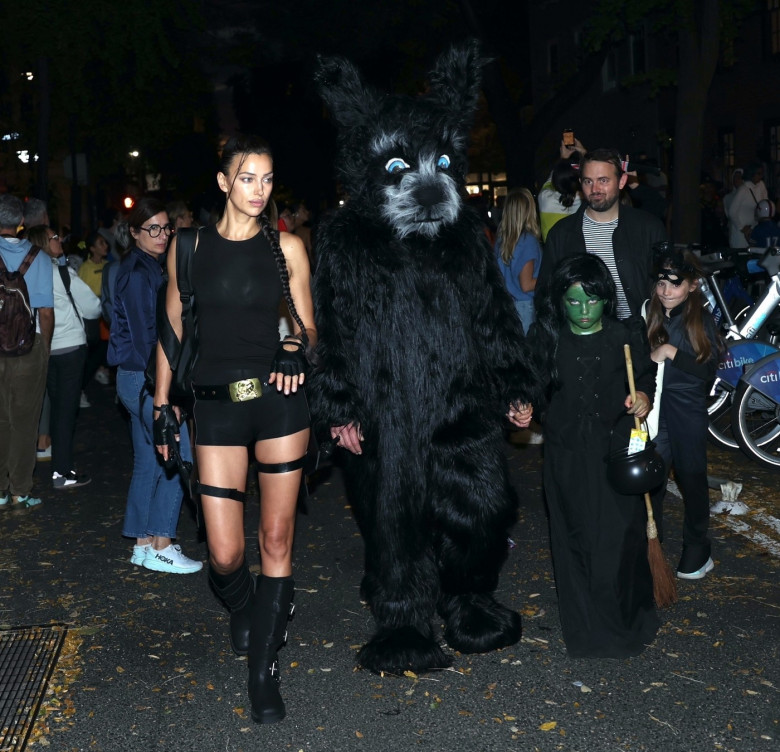 Bradley Cooper and Irina Shayk take daughter trick-or-treating in NYC’s West Village