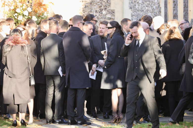 Guests Seen Leaving Liam Payne's Funeral - 20 Nov 2024