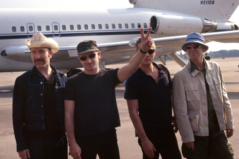 The Edge, Bono, Adam Clayton, Larry Mullen Jr. (U2)