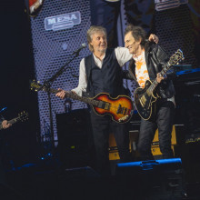 (VIDEO) Paul McCartney si Ringo Starr au cantat impreuna pe O2 Arena din Londra