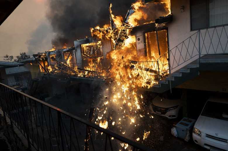 Eaton Fire scorches over 10,600 acres northeast of Los Angeles