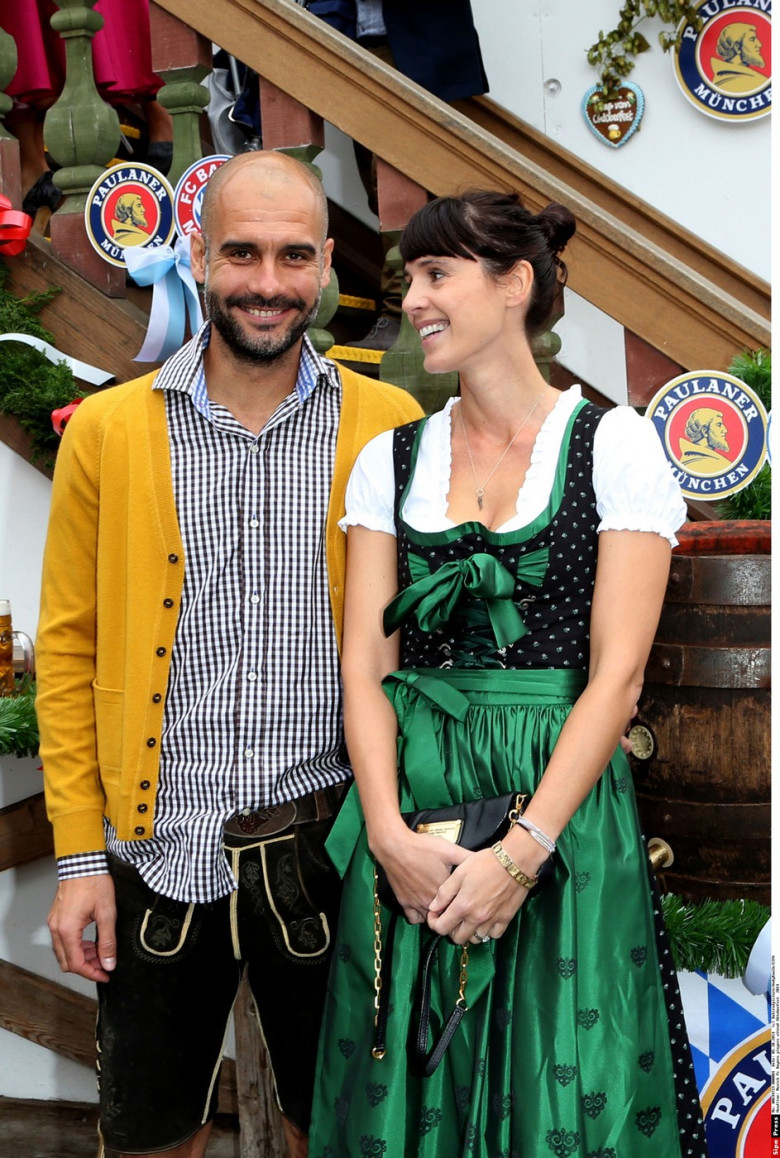 Munich Fc Bayern players attend Oktoberfest  2014