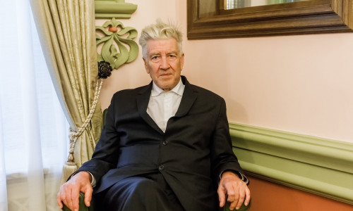 David Lynch in Kyiv, Ukraine - 18 Nov 2017