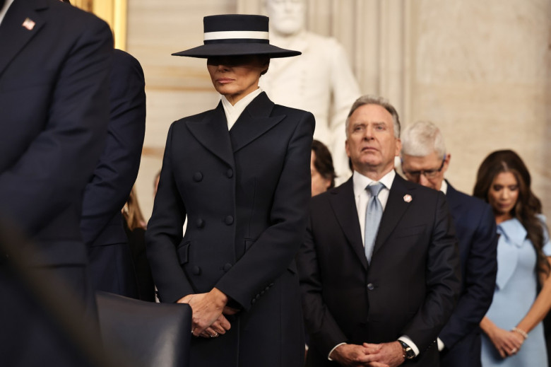 Trump and Vance Swearing-In at the US Capitol