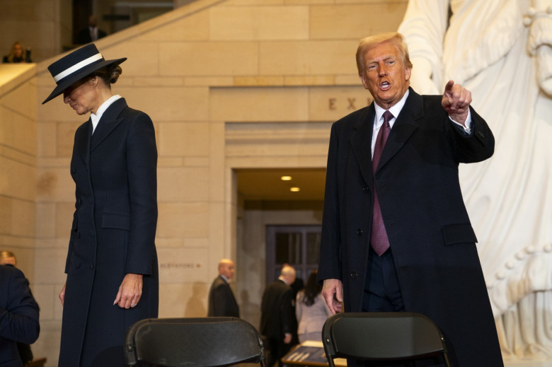 Trump and Vance Swearing-In at the US Capitol