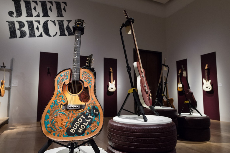 Jeff Beck's Guitar Collection at Christie's in London