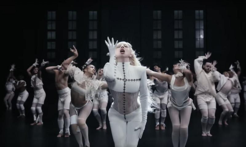 Lady Gaga recreates 'Alejandro' scenes and reuses her own archived costumes for Abracadabra music video