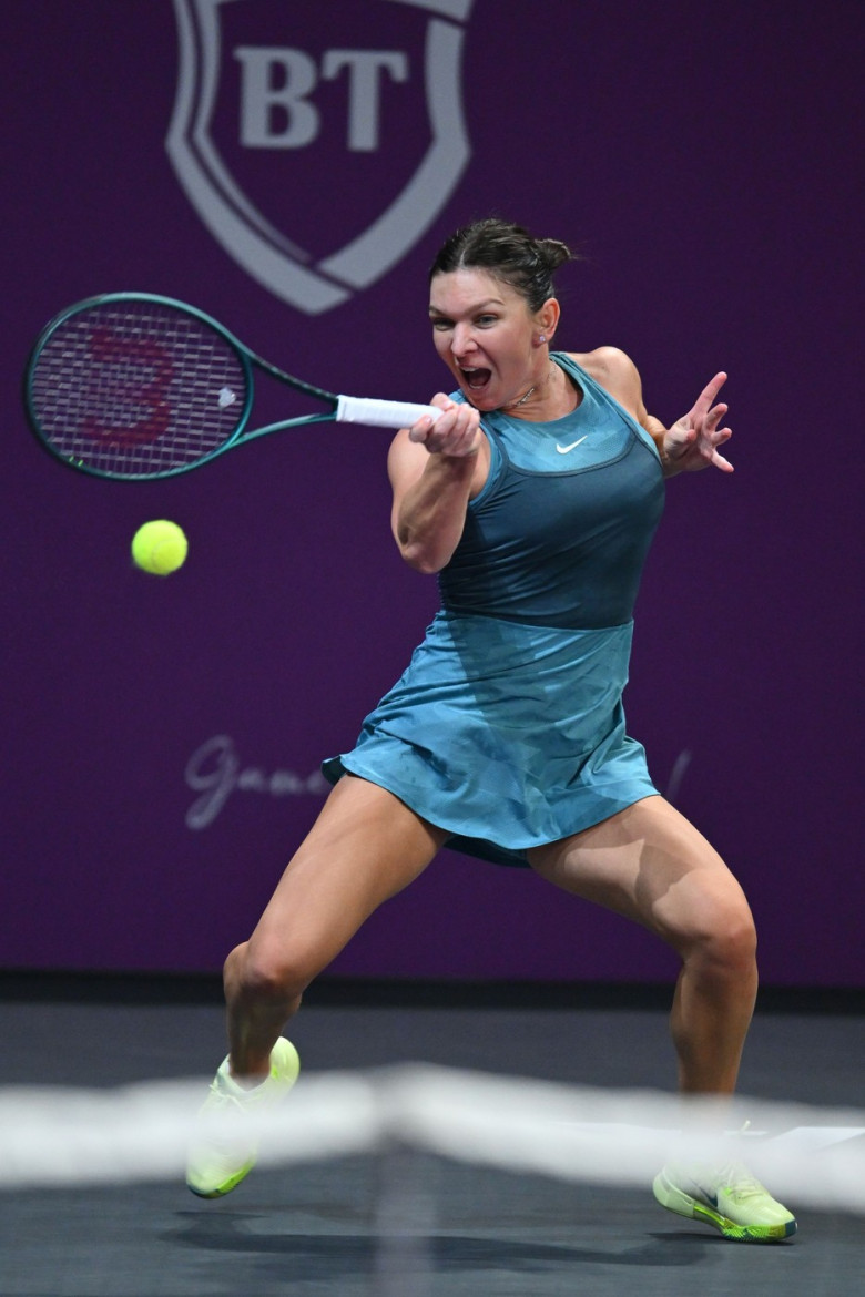 Simona Halep - Lucia Bronzetti, Transylvania Open 2025, Cluj-Napoca, Romania - 04 Feb 2025