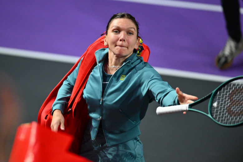 Simona Halep - Lucia Bronzetti, Transylvania Open 2025, Cluj-Napoca, Romania - 04 Feb 2025