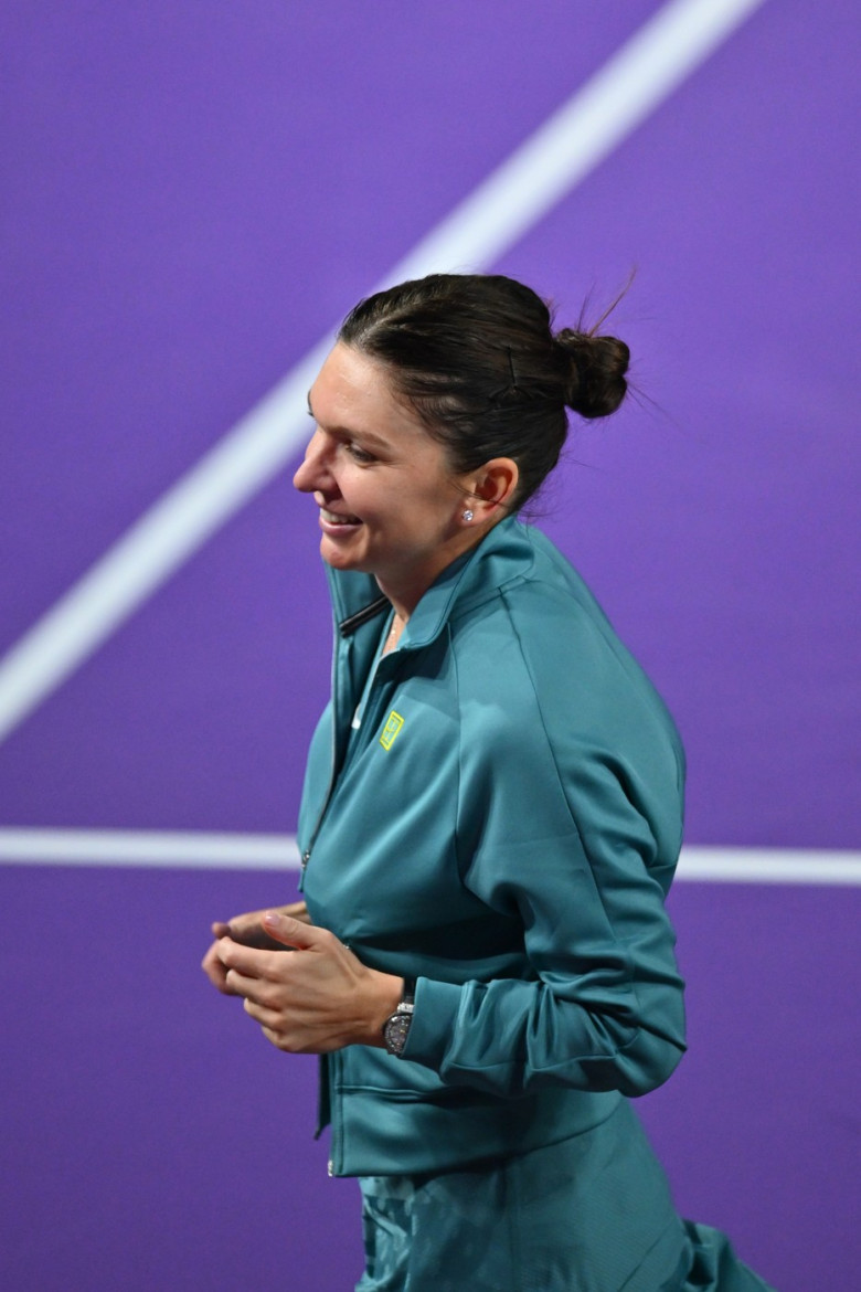 Simona Halep - Lucia Bronzetti, Transylvania Open 2025, Cluj-Napoca, Romania - 04 Feb 2025