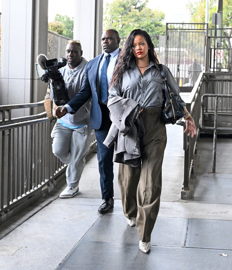 A$AP Rocky leaves court in style with Rihanna after acquittal in LA